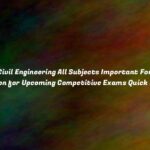 [PDF] Civil Engineering All Subjects Important Formulas Collection for Upcoming Competitive Exams Quick Revision new