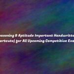 [PDF] Reasoning & Aptitude Important Handwritten Notes (Shortcuts) for All Upcoming Competitive Exams