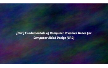 [PDF] Fundamentals of Computer Graphics Notes for Computer Aided Design (CAD)